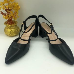 Esatnna Women Slingback Pointed Toe High Heel Sandals